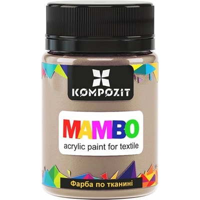 Mambo farba na textil a kožu 50 ml 111 kapučíno