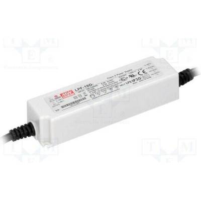 MEAN WELL LPF-16D-42 Napájecí zdroj: spínaný; LED; 16,38W; 42VDC; 0,39A; 90÷305VAC; IP30