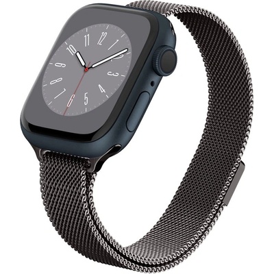 Spigen Стоманена каишка за Apple Watch 38мм, 40мм, 41мм, 42мм (2024) - Spigen Metal Fit Band (сив) (AMP06928)