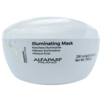 Alfaparf Milano Semi Di Lino Diamond Illuminating Mask vyživujúca maska pre lesk vlasov 200 ml
