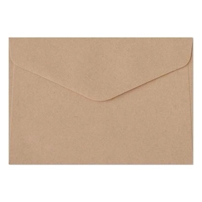 Obálky C6 Nature tmavě béžové 120g, 10ks, Galeria Papieru
