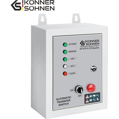 Konner Sohnen ATS Автоматично табло за генератори / Табло за автоматично Стартиране на генератори KS ATS 4/25 Gasoline (KNR KS ATS 4/25 Gasoline)