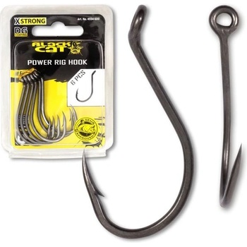 Black Cat Power Rig Hook DG vel.7 6 ks