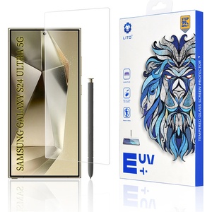 LITO Протектор за Samsung Galaxy S24 Ultra / S25 Ultra - Lito 3D UV Glass - Прозрачен