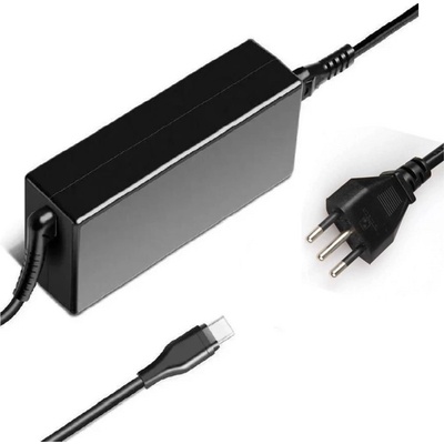 CoreParts MBXUSBC-AC0018 захранващ адаптор и инвертор На закрито 65 W Черен (USB-C Power Adapter)
