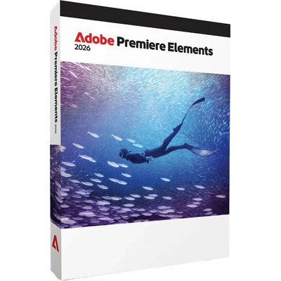 Adobe Premiere Elements 2026 (1 zařízení / 3 roky) (Windows / Mac) (EU) (Elektronická licence)