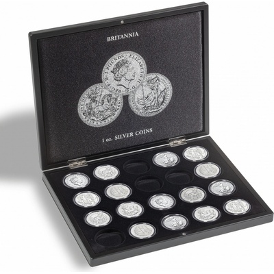 LEUCHTTURM Kazeta na 20 mincí Britannia 1 oz – Zboží Dáma