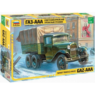 Zvezda Gaz AAA Soviet Truck WWII 1:35