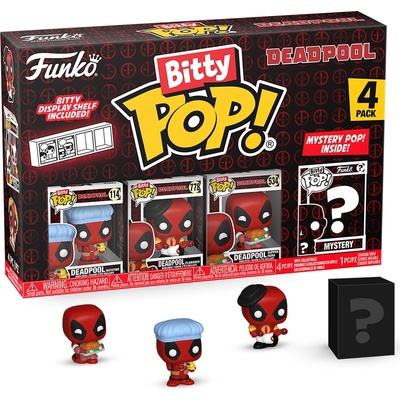 Funko Комплект мини фигури Funko Bitty POP! Marvel: Deadpool - 4-Pack (Series 2) (098031)