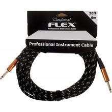 Tanglewood Flex Cable White/Black 6 m