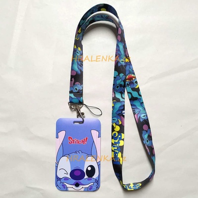 Šňůrka na krk 22488 s cedulkou Stitch