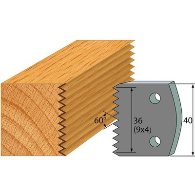 IGM Professional IGM Profil 117 - pár obmedzovačov 40x4mm SP F027-117