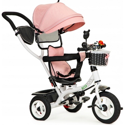 Ecotoys 1796 Biela Čierna Ružová Šedá