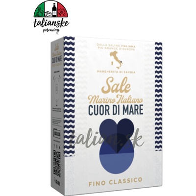 CUOR DI MARE Soľ morská jemnozrnná 1kg