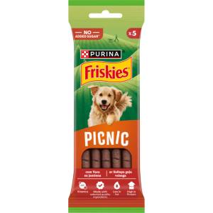 Friskies Picnic за възрастни кучета с говеждо месо, 42 г (5 броя)