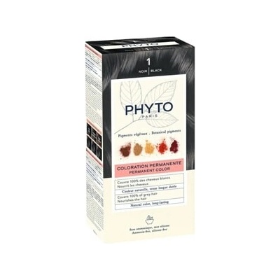 PHYTO PARIS PHYTOCOLOR Barva vlasů Unisex Černá 1 ks