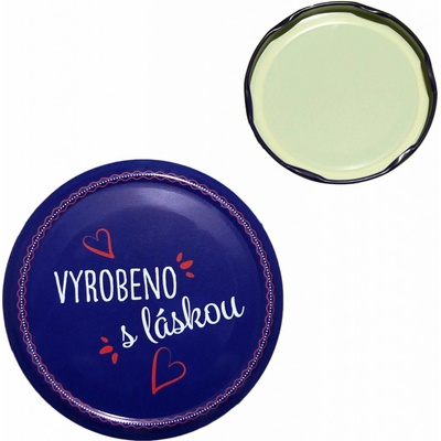 Zavařovací víčko VYROBENO S LÁSKOU TO 82 Počet kusů v balení: 1 – Zboží Dáma
