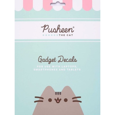 CurePink: | Samolepky na elektroniku Pusheen: Foodie set 4 listů [GDGE010]
