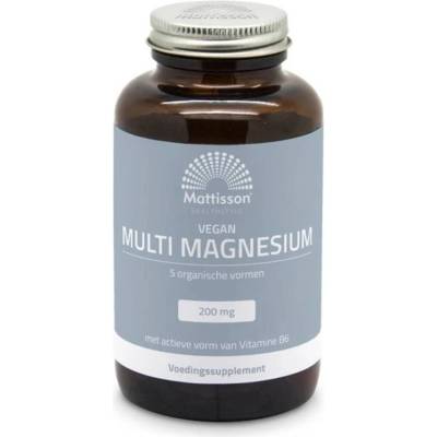 Mattisson Healthstyle Vegan Multi Magnesium, 200 mg, 90 таблетки, Mattisson Healthstyle (MT2312)