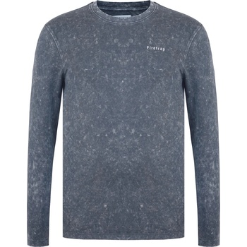 Image 1 of Firetrap Тениска Firetrap Men's Long-Sleeve T-Shirt - Charcoal