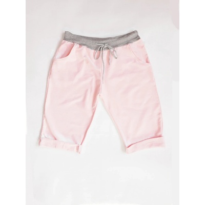 D-Stiag dámské jednobarevné kraťasy růžová