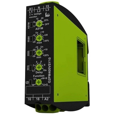 TELE HAASE relé monitorovací G2PM400VSY10 3F multifunkční 1 CO série GAMMA