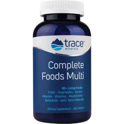 Trace Minerals Complete Foods Multi [120 Таблетки]