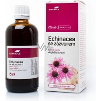 Aromatica Echinacea se zázvorem bylinné kapky 100 ml