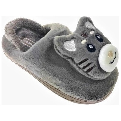 Xcess detské papuče 8078 grey