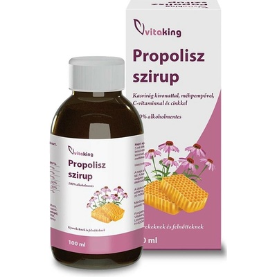 Vitaking Non-alcoholic Propolis Syrup with Royal Jelly 100 ml