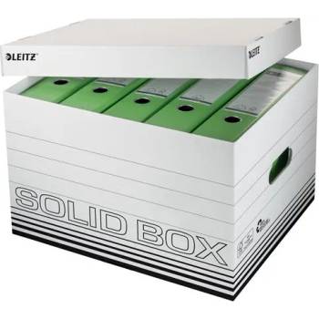 LEITZ Архивна кутия, размер L, LEITZ "Solid", бяла 61190001 (61190001)