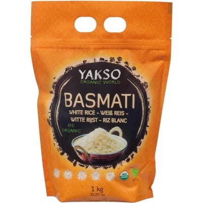 Yakso Bio Basmati bílá rýže 1 kg