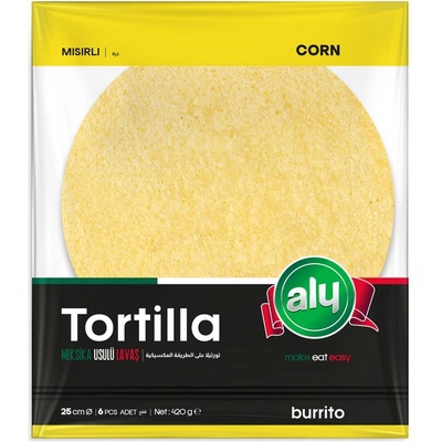 ALY Тортила с царевица 25 см 6 бр