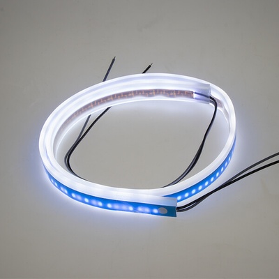 LED silikonový extra plochý pásek bílý 12 V, 60 cm, LFT60SLIMWHITE