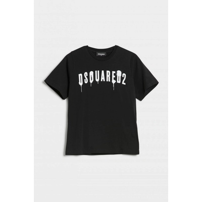 Dsquared2 Slouch Fit T-shirt čierna