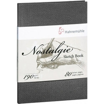 Hahnemühle skicár NOSTALGIE 190 GR/M2 40 listov 80 STRÁN A6 PORTRÉT