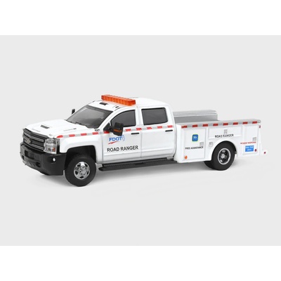 GreenLight Chevrolet Silverado 3500 Dually Service Bed 2018 FDOT 1:64