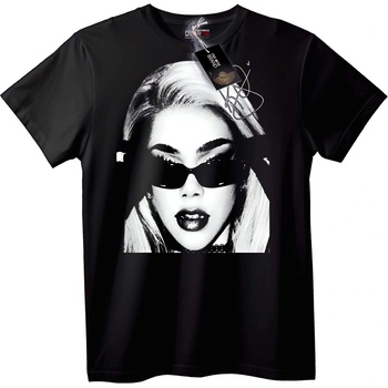 NOONEBRAND Тениска Беден Музикален Селебрити - XL, Black