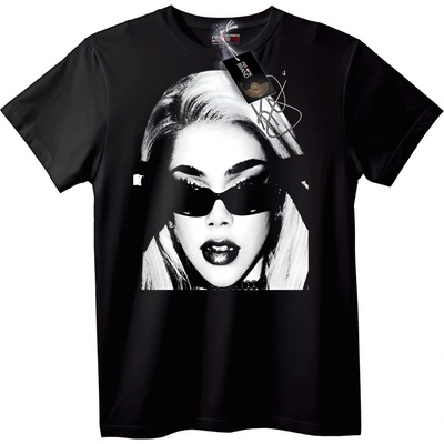 NOONEBRAND Тениска Беден Музикален Селебрити - XL, Black