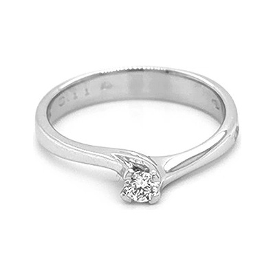 Beny Jewellery zlatý zásnubní s Diamantem 2010214