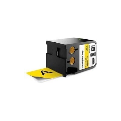 DYMO XTL TAPE VINYL PERMANENT Černá na žluté role štítků (1868775)