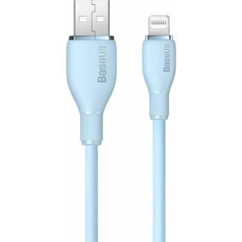 Baseus Кабел Baseus Pudding, от USB A(м) към Lightning(м), 2m, син (P10355700311-01)