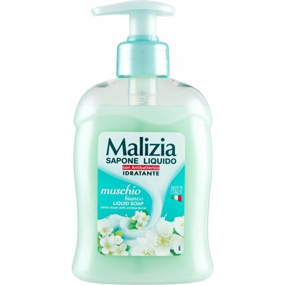Malizia Muschio bianco tekuté mydlo pumpa 300 ml