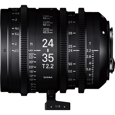 SIGMA 24-35mm T2.2 FF FL FCE CINE Canon EF