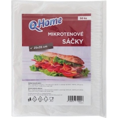 Q Clean mikrotenové sáčky 25x35cm 50 ks