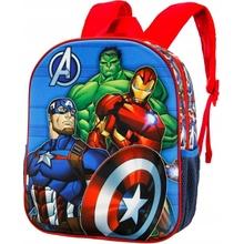 Predškolský batoh Karactermania Avengers, jednokomorový, viacfarebný