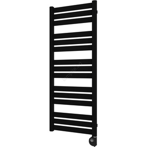Vertaduro - Радиатор за баня с термостат LUCY, 600 W, 125 x 50 см, черен (VR0040)