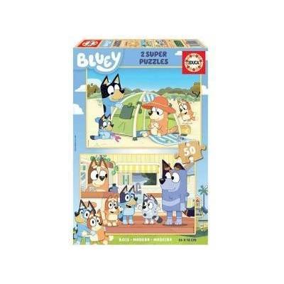 Educa Комплект от 2 Пъзела Educa Дървен 50 Части