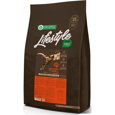 Nature's Protection Cat Dry LifeStyle GF Sterilizovaný losos 7 kg
