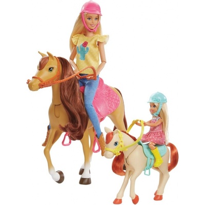 Barbie HERNÝ SET S KONÍKMI